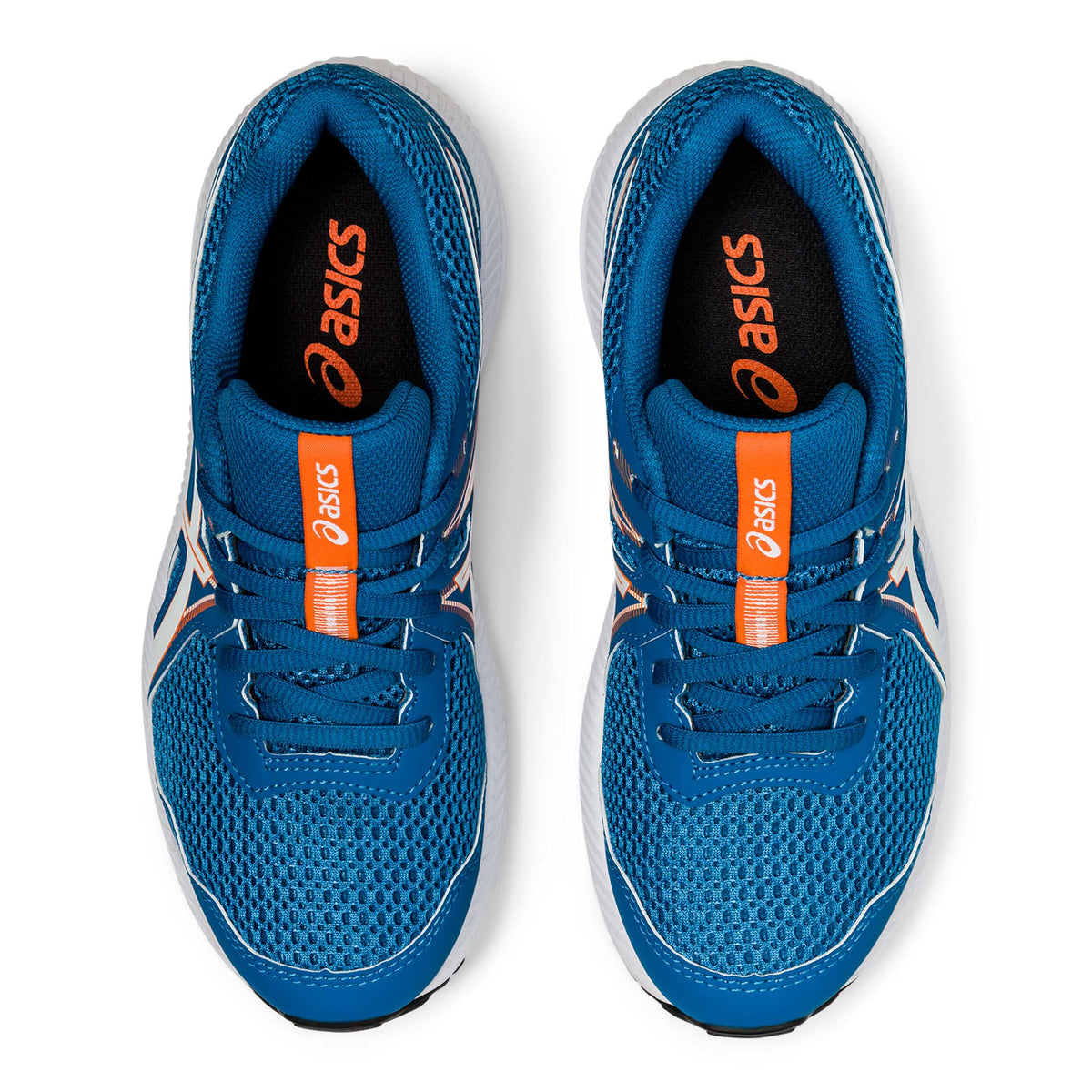 Asics Contend 7 GS espadrilles enfants bleu empeigne