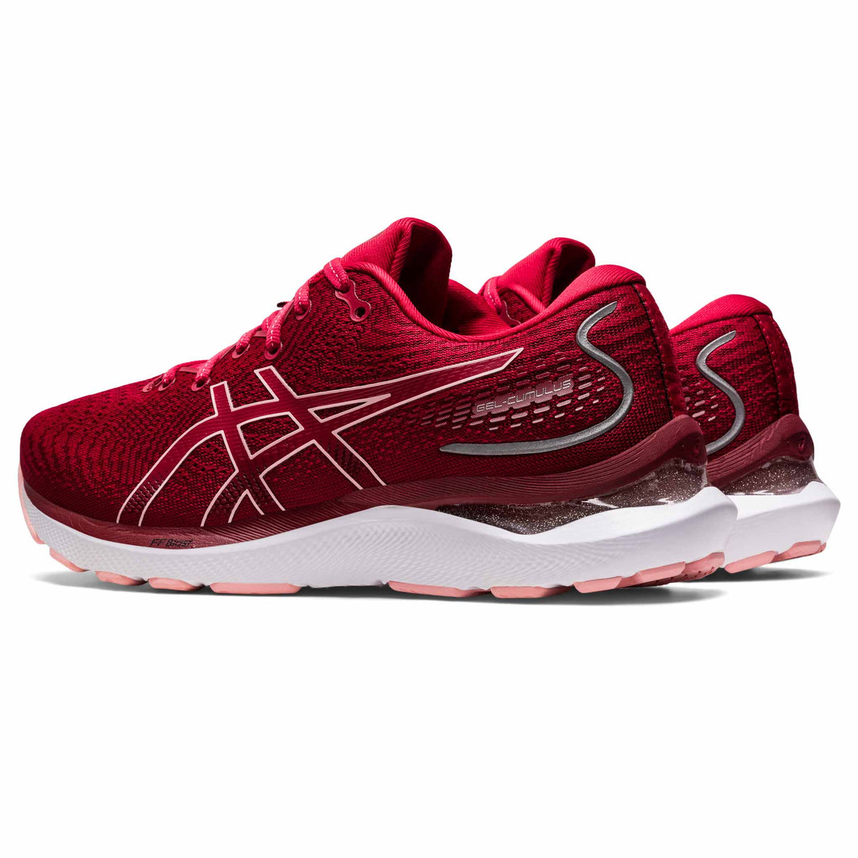 ASICS Gel Cumulus 24 chaussures de course à pied pour femme - Cranberry / Frosted Rose