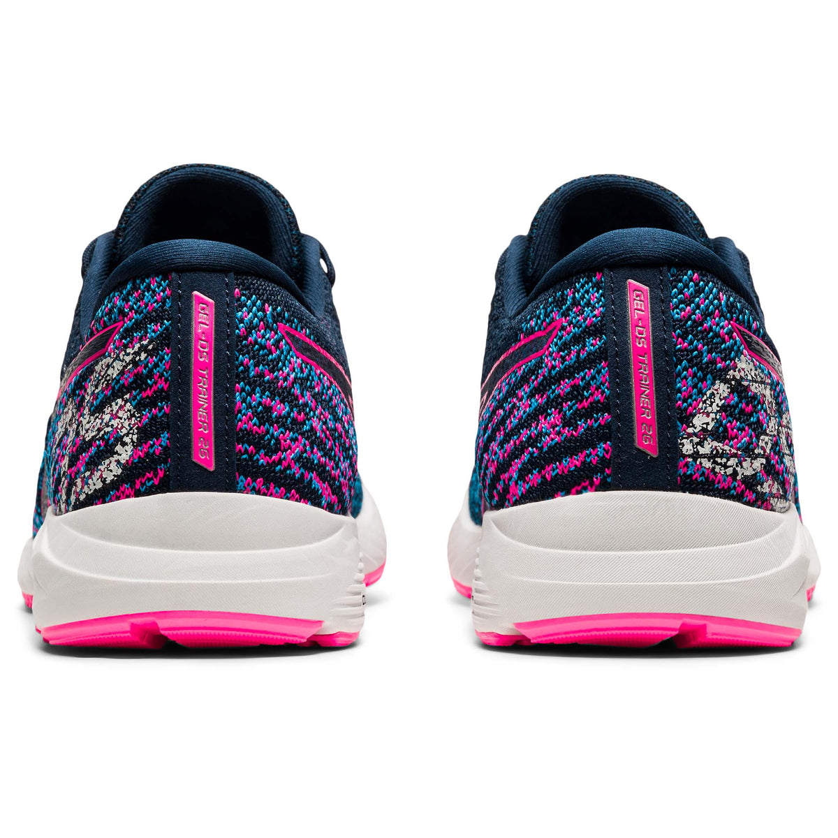 Asics Gel-DS Trainer 26 running femme french blue hot pink talon