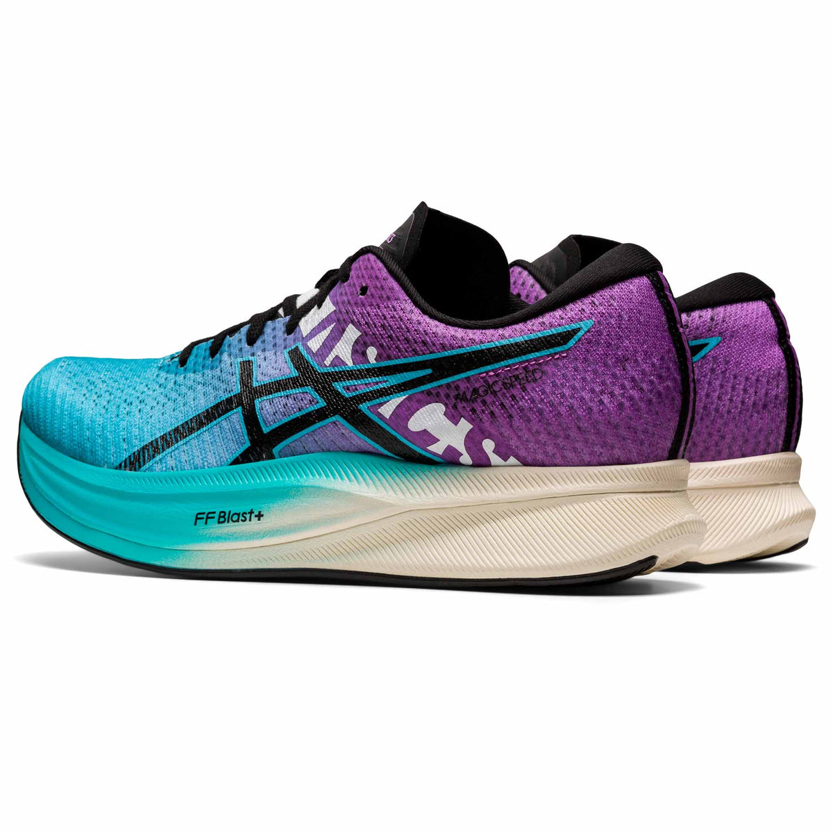 ASICS Magic Speed 2 EKIDEN chaussures de course à pied femme - Aquarium / Black