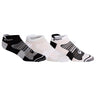 ASICS Quick Lyte Plus chaussettes de course à pied pour homme blanc brillant noir performance