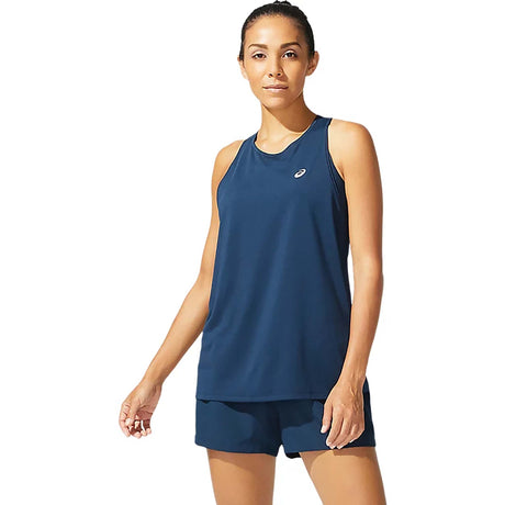 Asics Race camisole de course à pied french blue femme