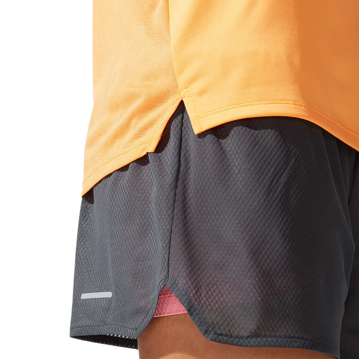 Asics Race camisole de course à pied peche femme taille