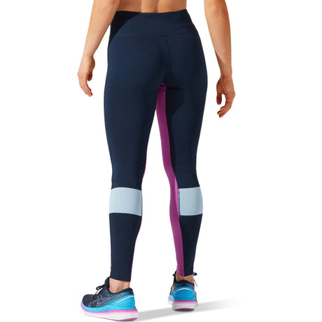 ASICS Visibility legging de course french blue grape pour femme dos