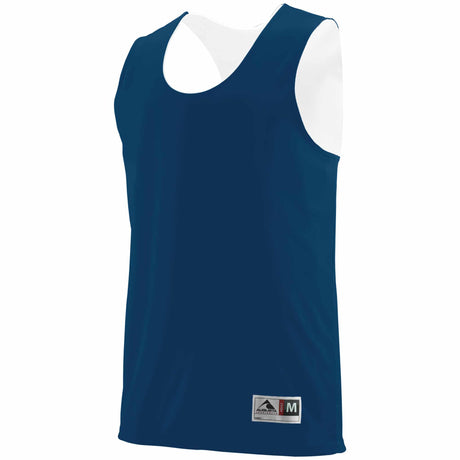 Augusta Sportswear camisole de basketball réversible - Bleu Marine / Blanc