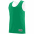 Augusta Sportswear camisole de basketball réversible - Vert / Blanc