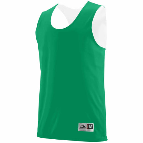 Augusta Sportswear camisole de basketball réversible - Vert / Blanc