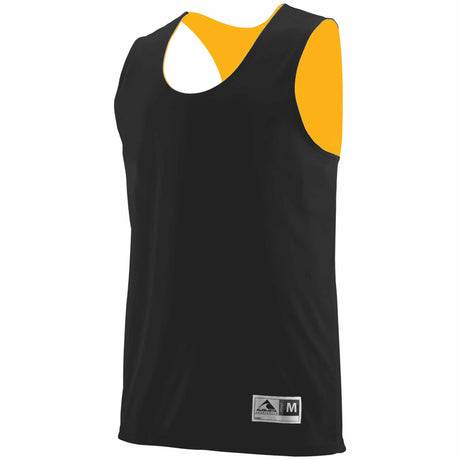 Augusta Sportswear Camisole réversible - Noir / Jaune