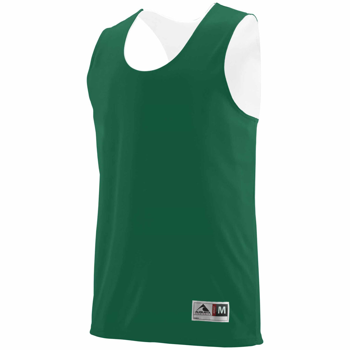 Augusta Sportswear camisole de basketball réversible - Vert / Blanc