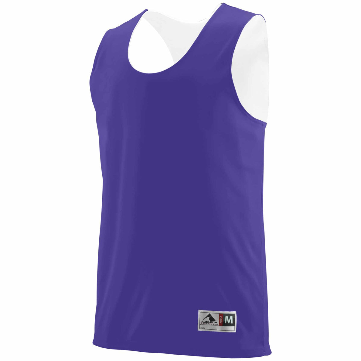 Augusta Sportswear camisole de basketball réversible - Mauve / Blanc