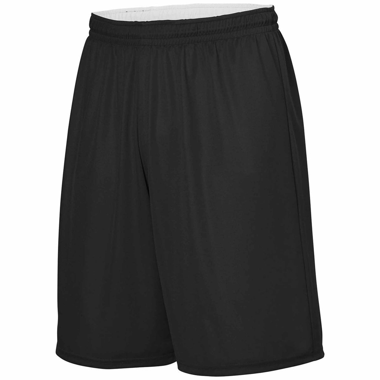Augusta Sportswear Short réversible - Noir / Blanc