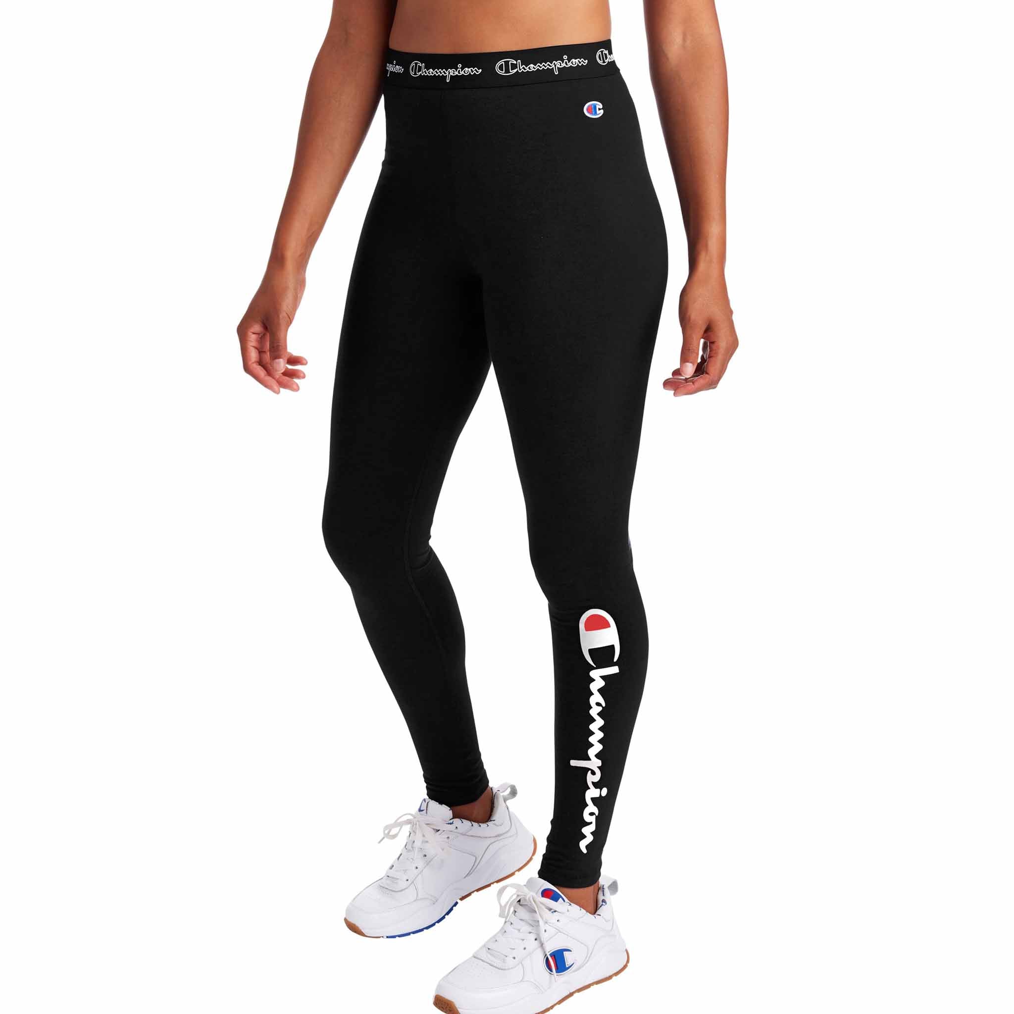 Champion Authentic Graphic Leggings for women Black / XS