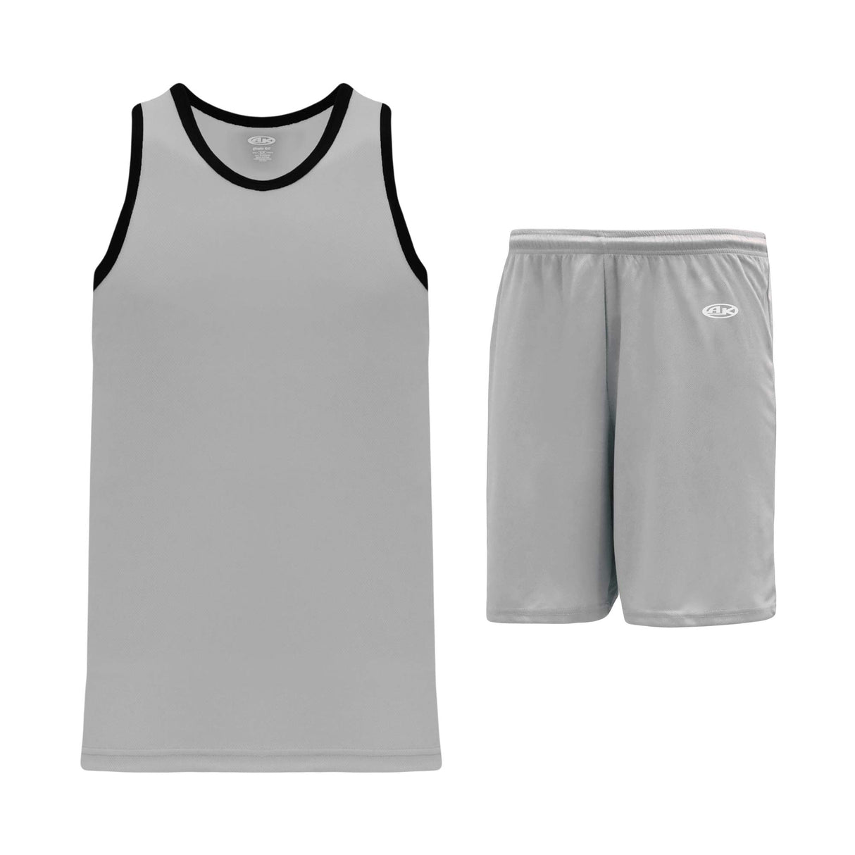 Athletic Knit B1325 ensemble basket camisole short gris