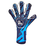 RG Goalkeeper Gloves Bacan 2022-2023 gants de gardien de but de soccer - Bleu / Noir