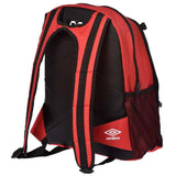 Umbro backpack 17 sac à dos de soccer rouge arriere