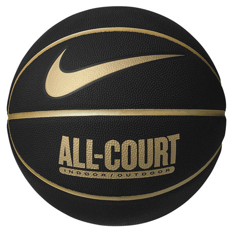 Nike Everyday All Court 8P ballon de basketball black metallic gold