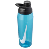Nike TR Hypercharge Chug 32 oz bouteille d'hydratation sport blue fury black white