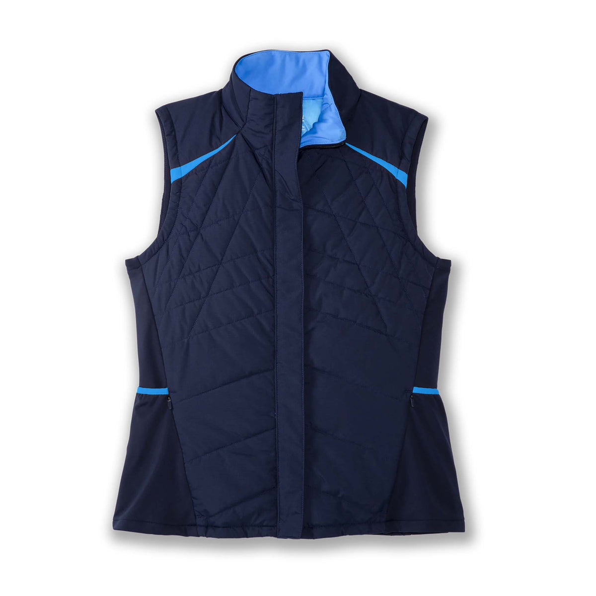 veste sans manches pour le sport trail running BROOKS run visible insulated  vest pour femme