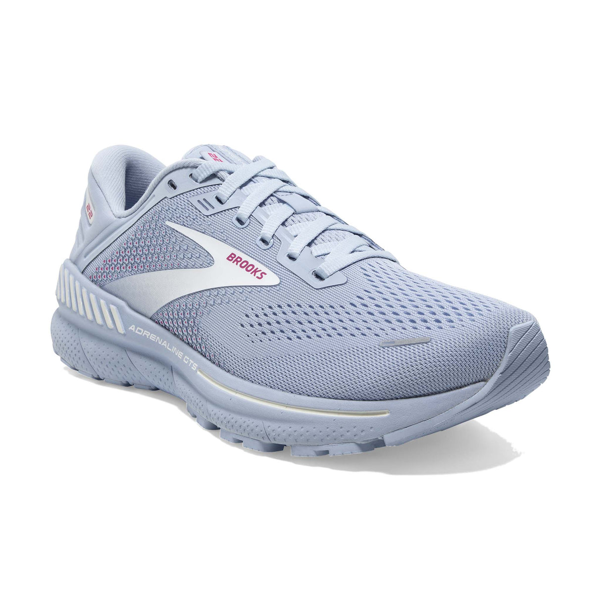 Brooks Adrenaline GTS 22 running femme kentucky blue blanc rose pointe