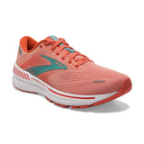 Brooks Adrenaline GTS 22 running femme pointe coral latigo bay white