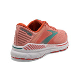 Brooks Adrenaline GTS 22 running femme talon coral latigo bay white