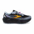 Brooks Caldera 6 chaussures de course à pied trail femme - Noir / Bleu / Jaune