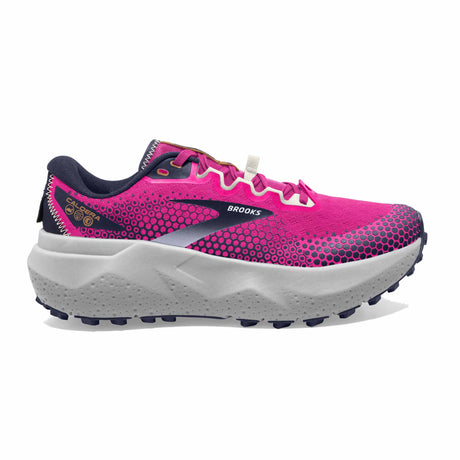 Brooks Caldera 6 chaussures de course à pied trail femme - Pink Glo/Peacoat/Marshmallow