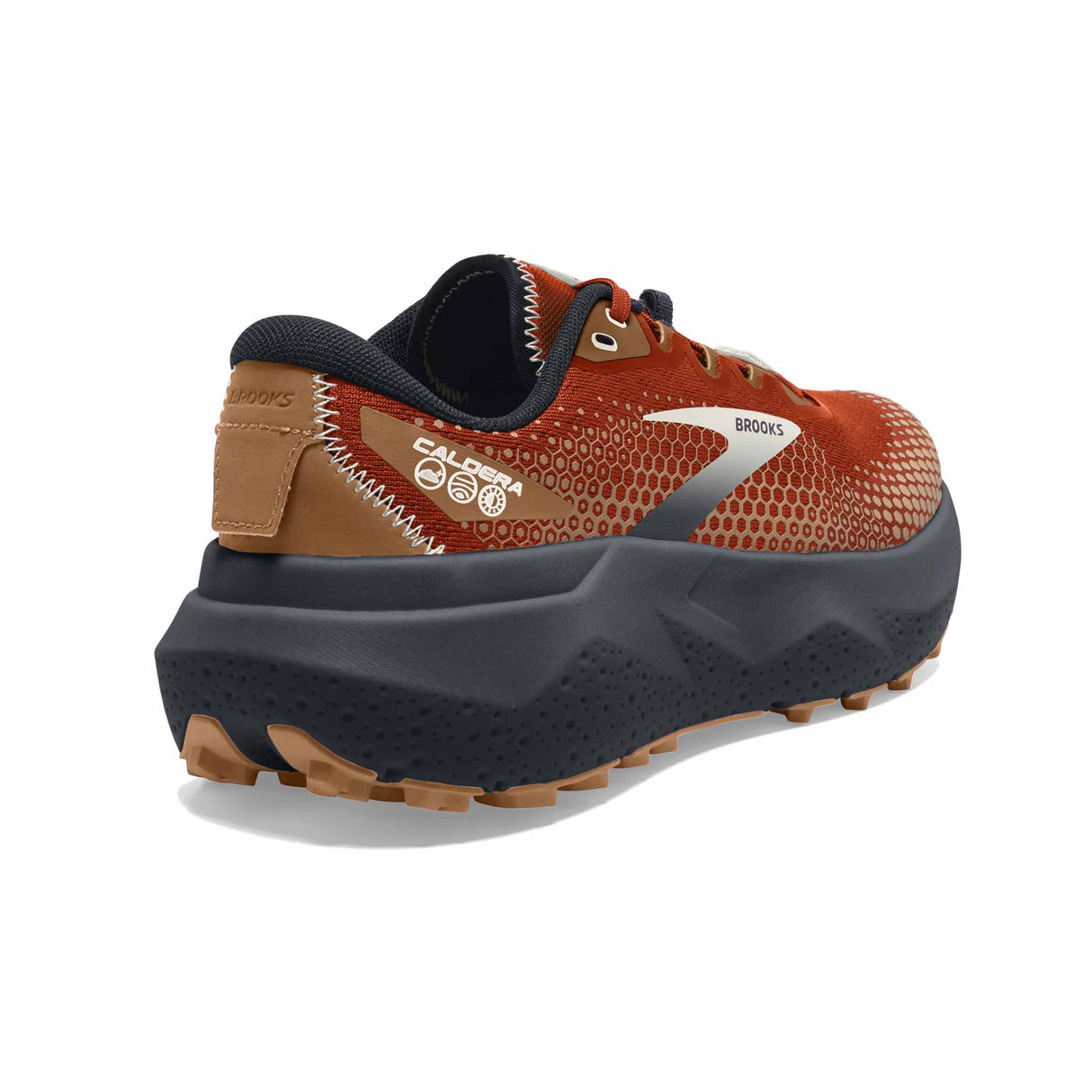 Brooks Caldera 6 chaussures de course à pied trail homme - Rooibos/Biscuit/Peacoat