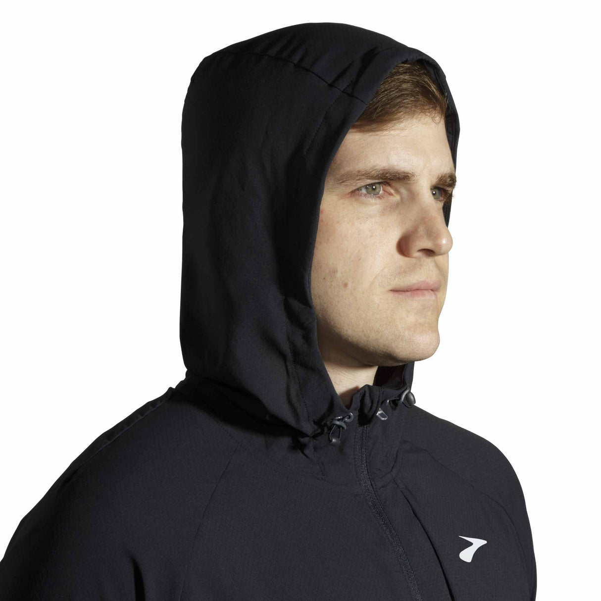 Brooks Canopy Jacket coupe-vent de course à pied pour homme - Noir