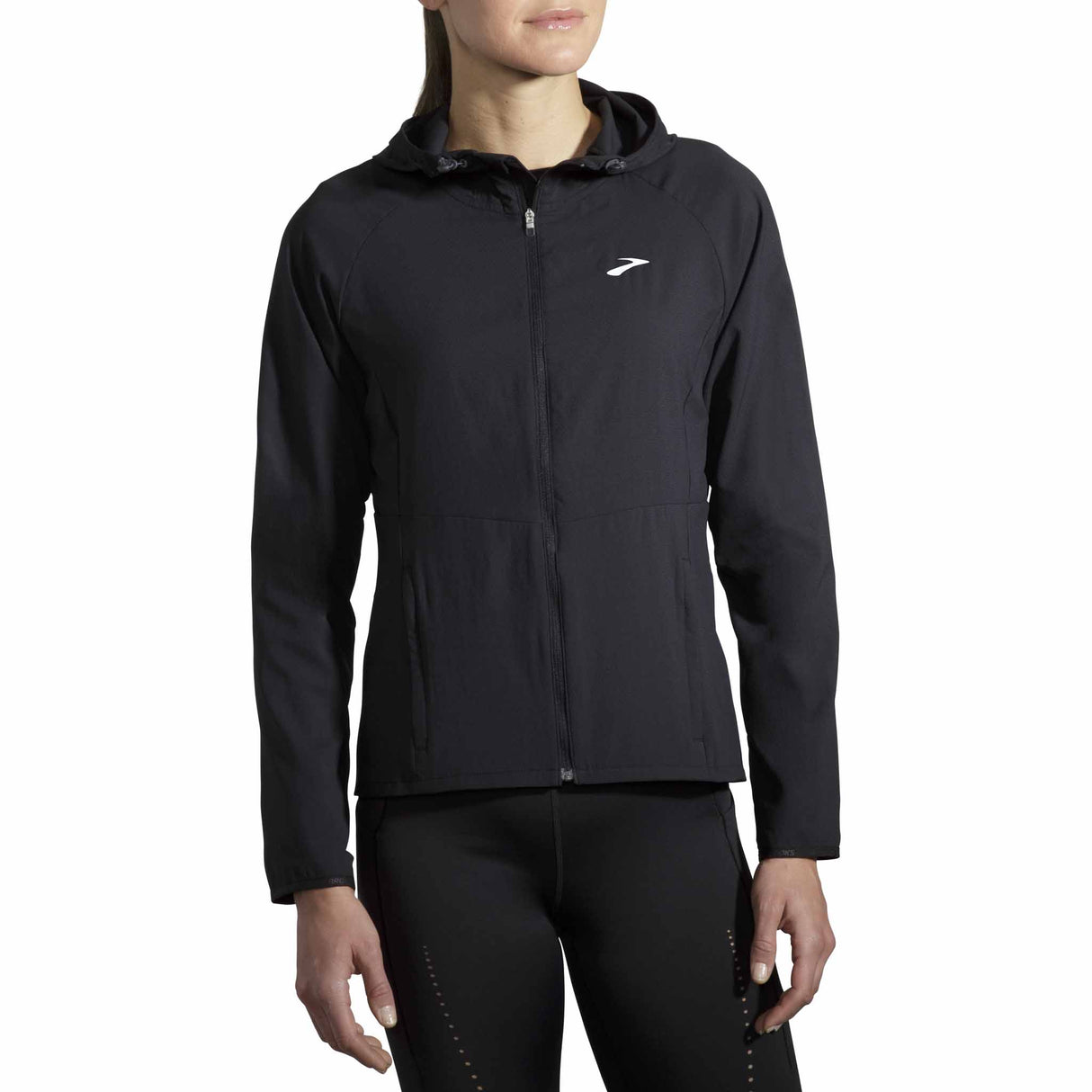 Brooks Canopy manteau coupe-vent de course à pied femme - Noir