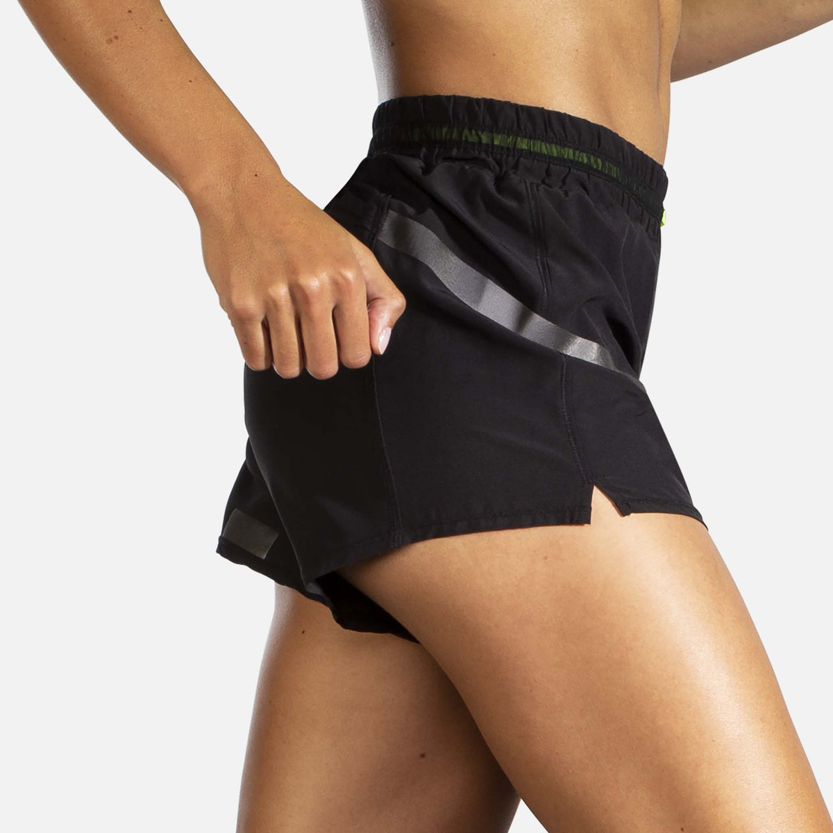 Brooks Carbonite 4-inch shorts de course à pied pour femme lateral