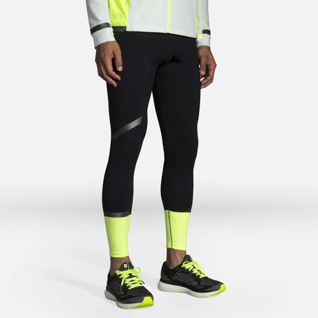 Brooks Carbonite pantalon de course à pied black icy nightlife homme face