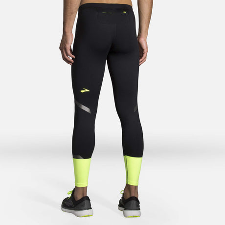 Brooks Carbonite pantalon de course à pied black icy nightlife homme dos
