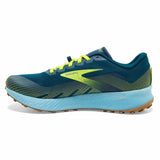 Brooks Catamount chaussures de course à pied trail homme - Blue / Lime / Biscuit - côté