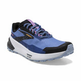 Brooks Catamount 2 chaussures de course à pied trail femme - Bleu / Noir / Jaune