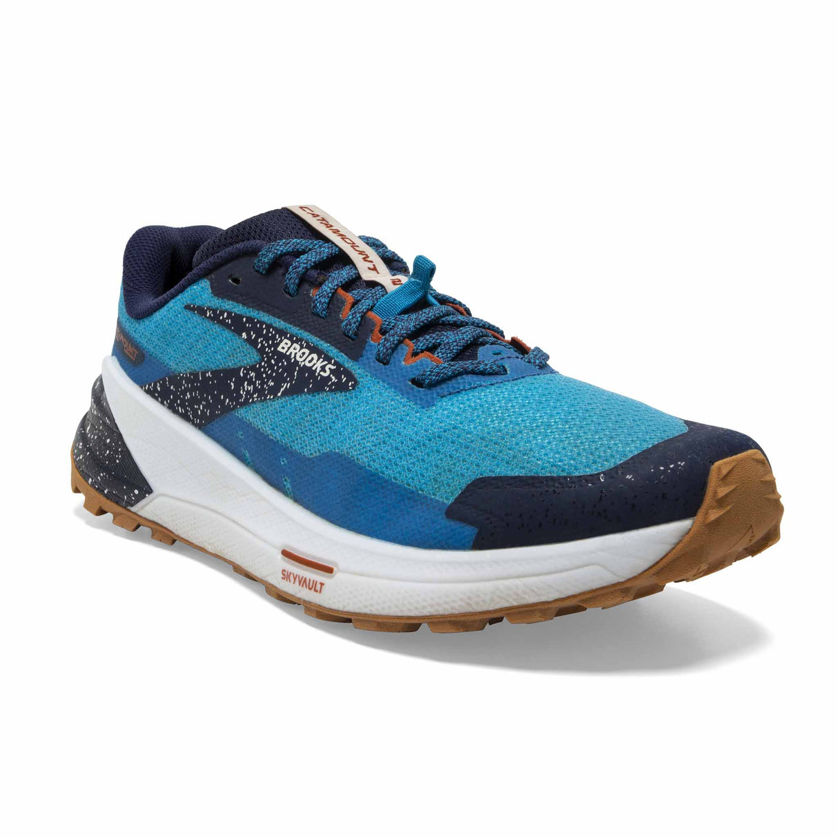 Brooks Catamount 2 chaussures de course à pied trail homme - Peacoat/Atomic Blue/Rooibos