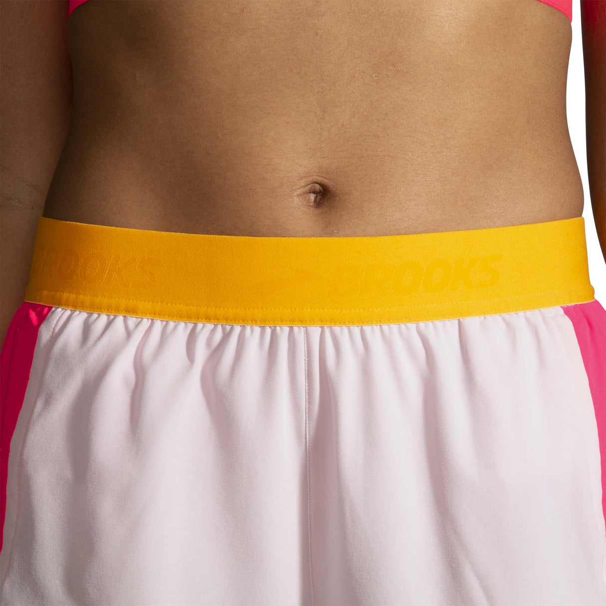 Brooks Chaser 3 pouces shorts course femme -Quartz/Hyper Pink/Brooks taille