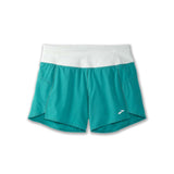 Brooks Chaser 5 pouces shorts course femme -Nile Green/Cool Mint