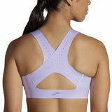 Brooks Dare Zip Run Bra 2.0 soutien-gorge de course à pied - Violet Dash