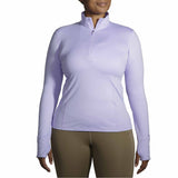 Brooks Dash 1/2 Zip chandail de course à pied pour femme - Violet Dash