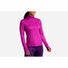 Brooks Dash 1/2 Zip chandail de course à pied pour femme - Heather Magenta - face