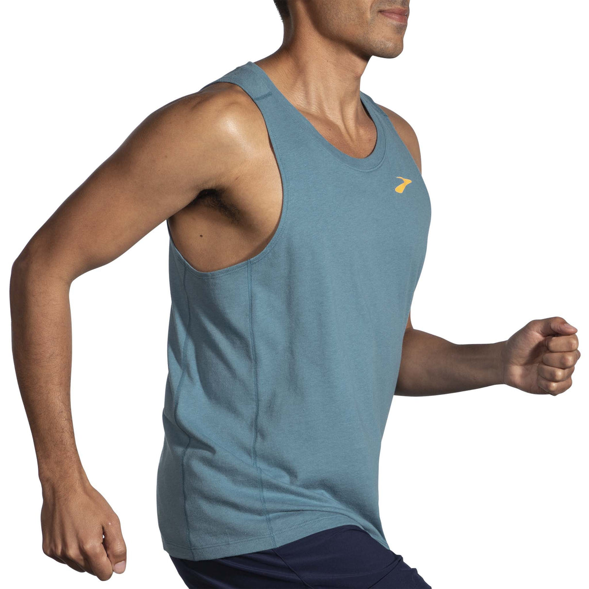 Brooks Distance camisole de course homme live - Heather Slate Blue