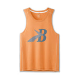 Brooks Distance camisole de course homme - Live Wire / Flying B Speckle