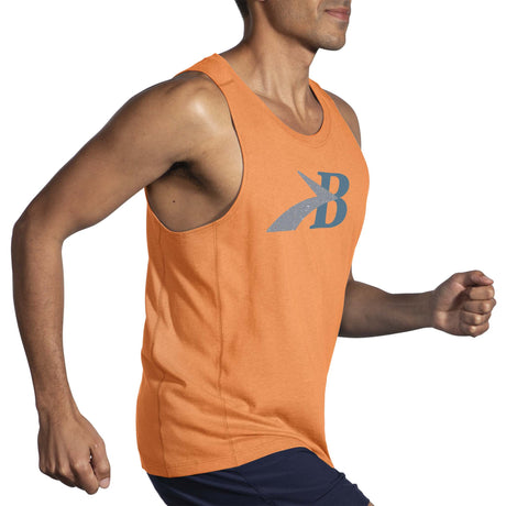 Brooks Distance camisole de course homme live - Live Wire / Flying B Speckle