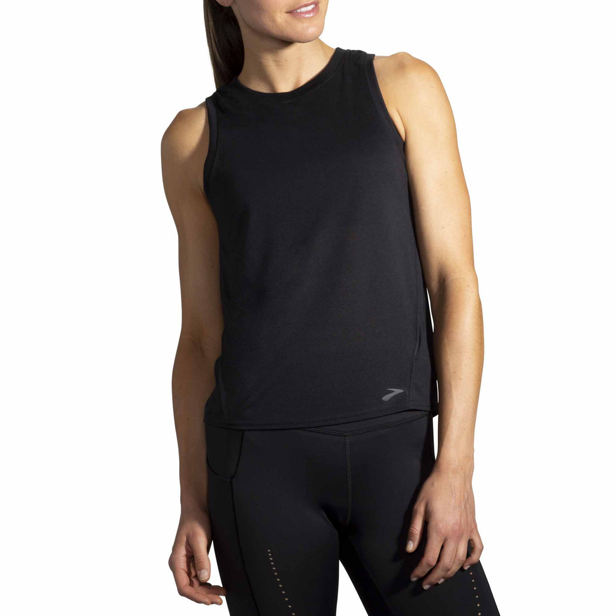 Brooks Distance camisole de course à pied pour femme - Noir