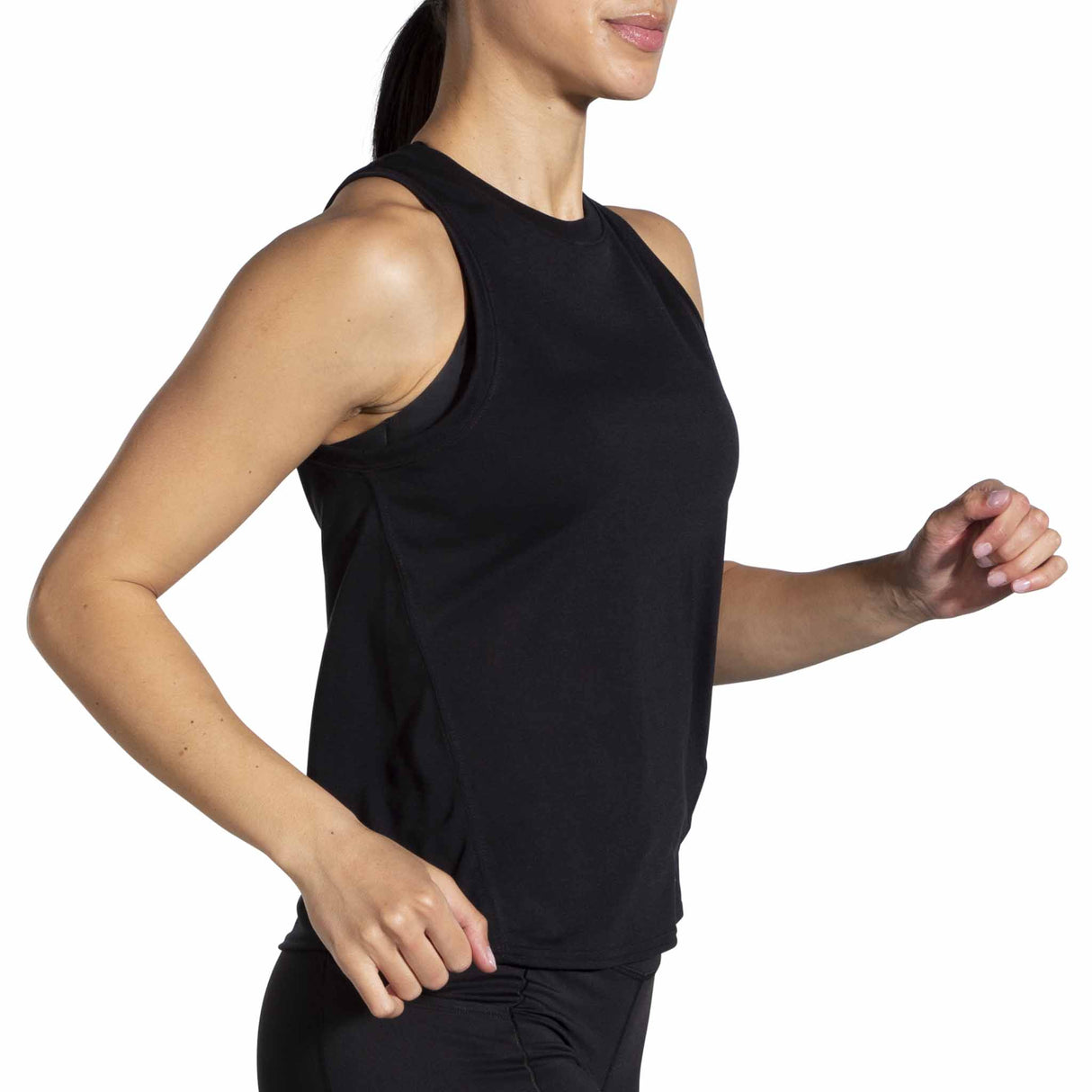 Brooks Distance camisole de course à pied pour femme - Noir