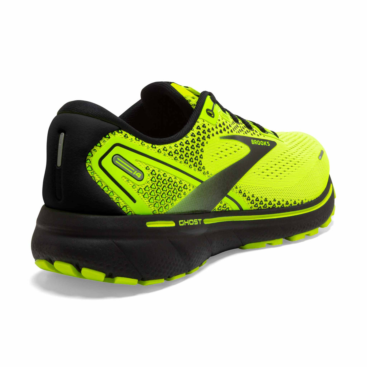 Brooks Ghost 14 chaussures de course a pied pour homme - Nightlife / Black - angle 2
