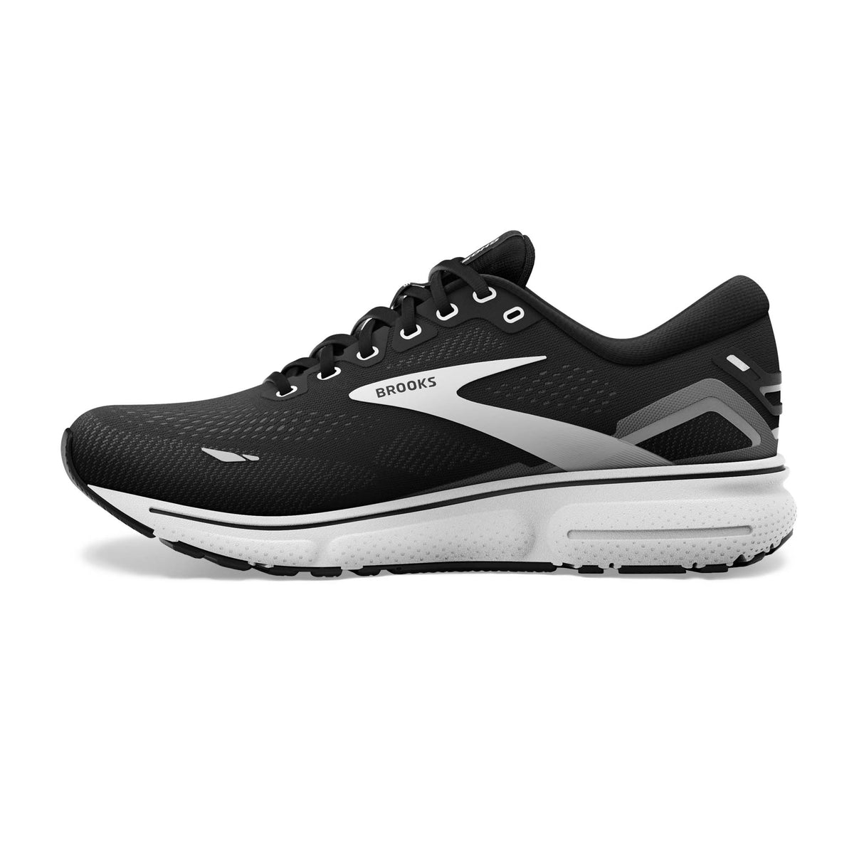 Brooks Ghost 15 running homme black blackened pearl lateral