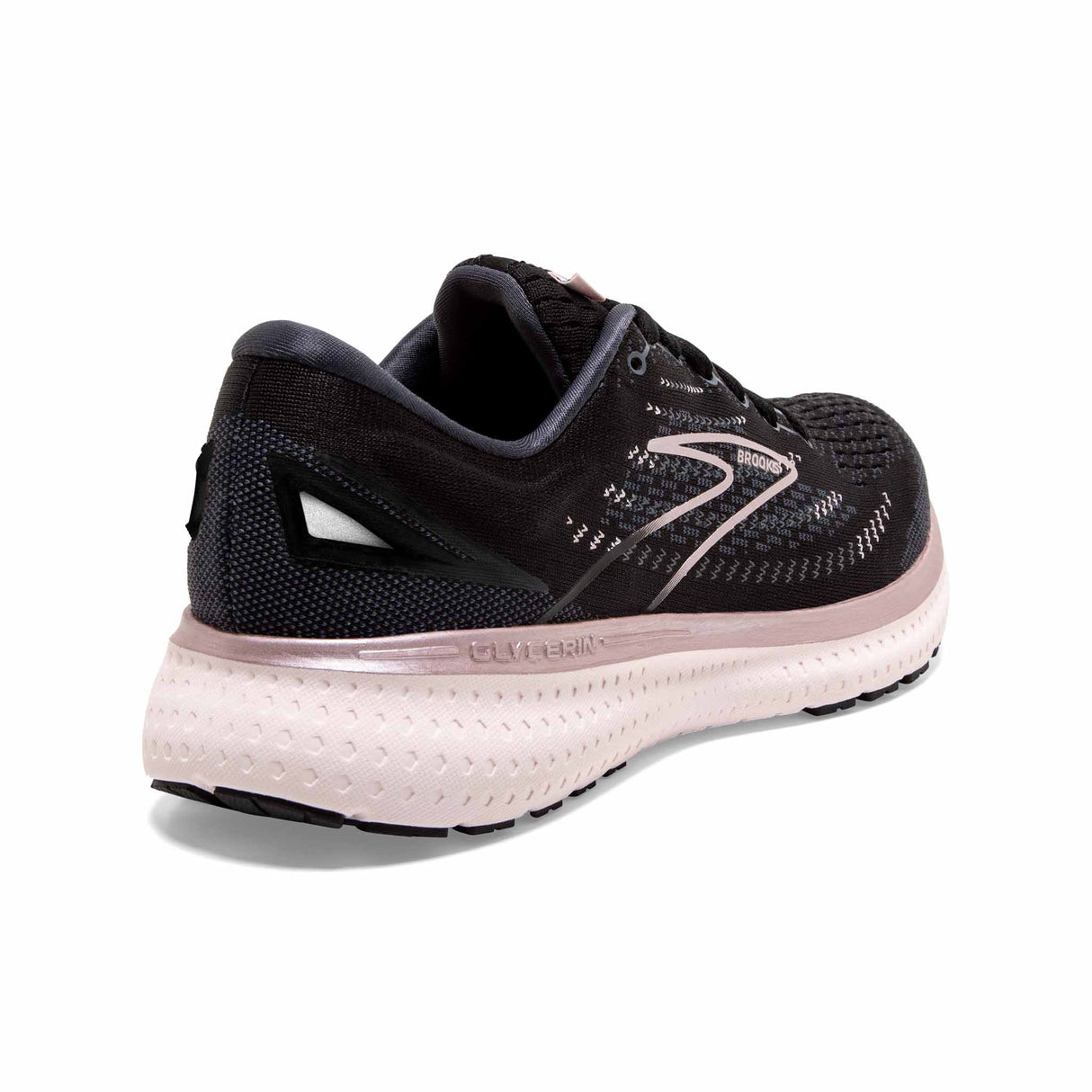 Brooks Glycerin 19 chaussures de course à pied femme - Black / Ombre / Metallic - angle 2
