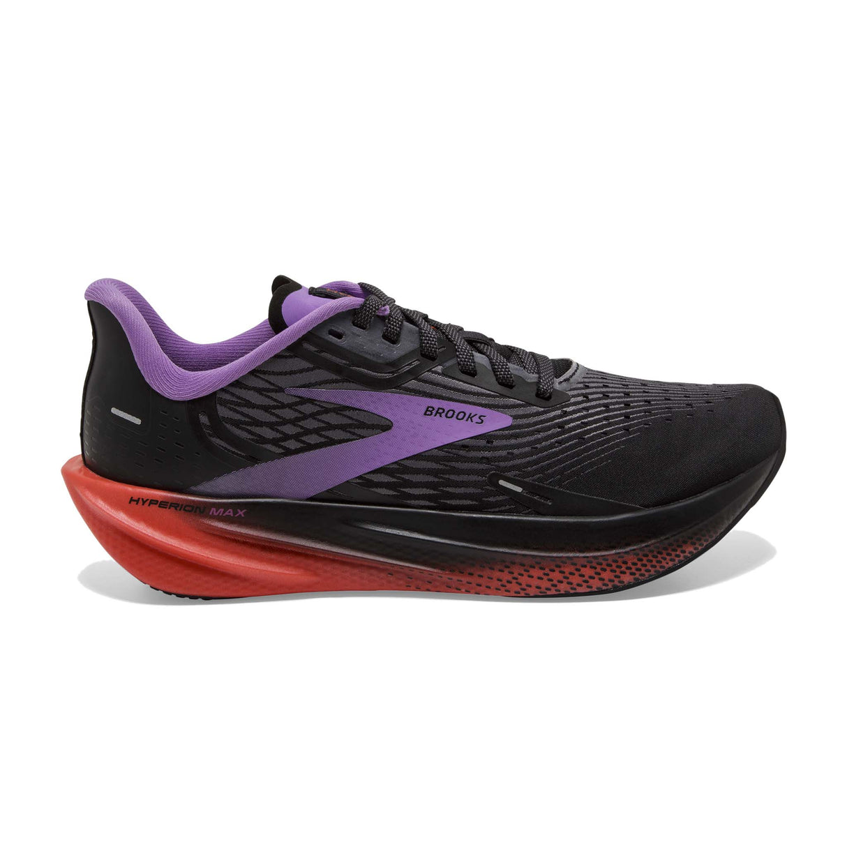 Brooks Hyperion Max souliers de course femme - Black / Fiesta / Bellflower